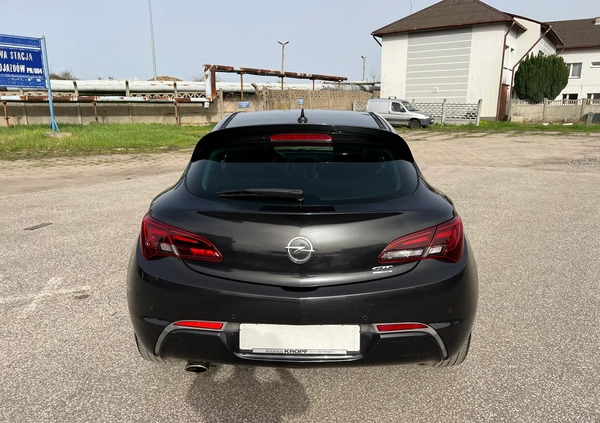 Opel Astra cena 26950 przebieg: 188000, rok produkcji 2012 z Konin małe 326